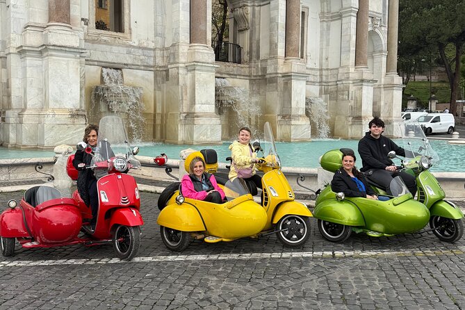Vespa Sidecar Tour in Rome - Key points to know before booking