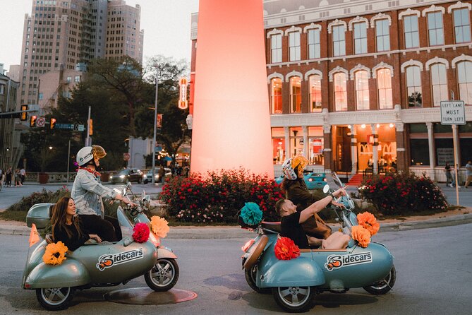 VESPA SiDECAR Tour in San Antonio with Tacos - Key points to know before booking