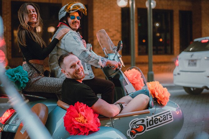 VESPA SiDECAR Tour in San Antonio with Tacos - King William, old homes, and the German neighborhood