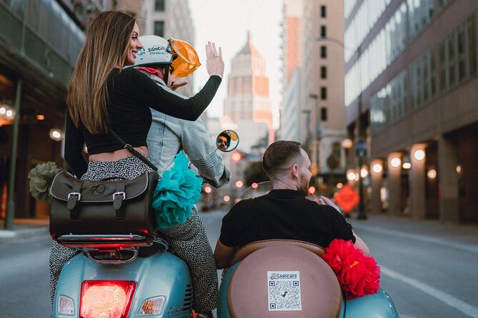 VESPA SiDECAR Tour in San Antonio with Tacos - Murals, public art, and the less expected San Antonio