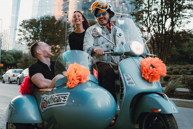 VESPA SiDECAR Tour in San Antonio with Tacos - Starting at Hotel Emma at 7:30 am