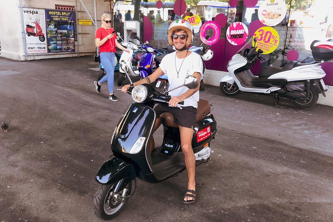 Vespa sightseeing tour & rental - Meet Split on two wheels - Meeting at Poljana kneza Trpimira 1