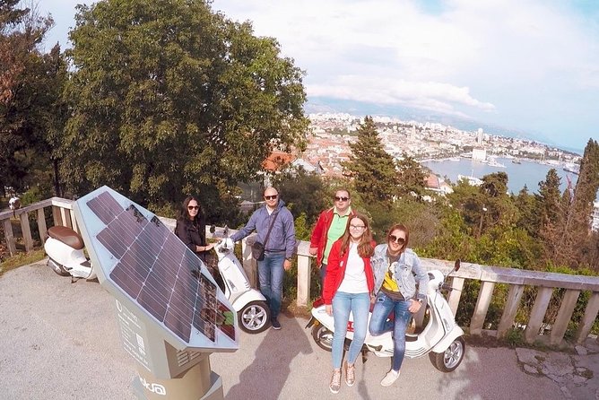 Vespa sightseeing tour & rental - Meet Split on two wheels - Marjan Hill and the northern viewpoint
