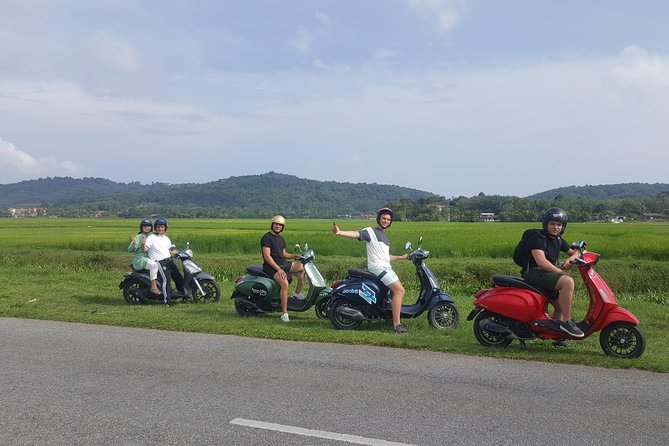 Vespa Sunset Tour - Starting at Mototomo Langkawi near Pantai Cenang