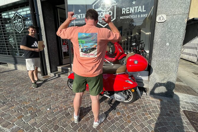 Vespa tour adventure on the lake - The Coffee Break and the Argegno Confusion