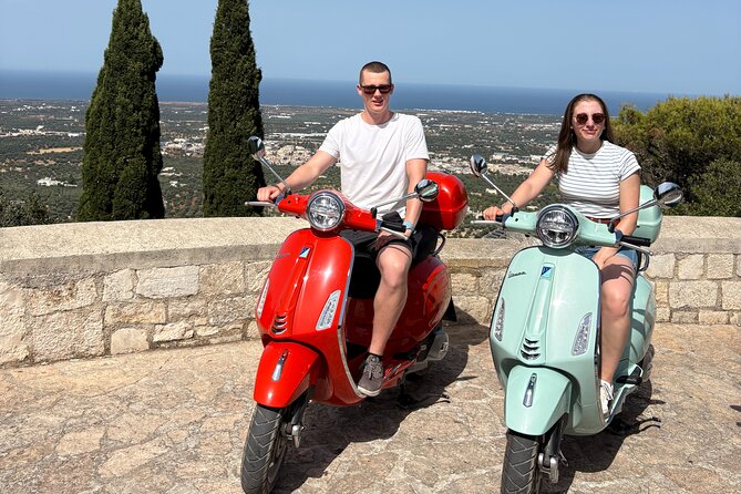 Vespa tour from Polignano to Savelletri with octopus sandwich - Monopoli’s harbor and old center