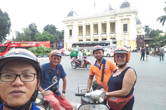 Vespa Tour HANOI BACK STREETS: FOOD+LOCAL LIFE+CULTURE & FUN - Train Street, with changing access rules