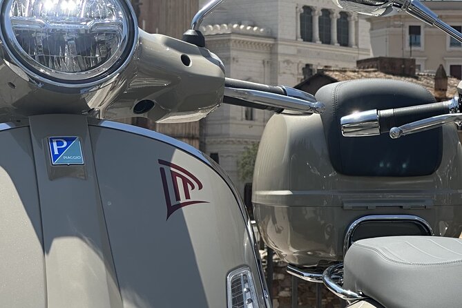 Vespa Tour Highlights of Rome - Via del Foro Piscario and the Imperial Forums