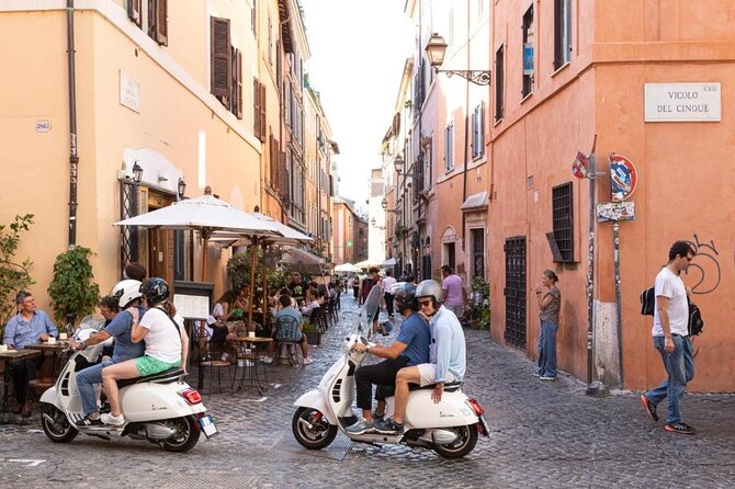 Vespa tour in Rome with Dinner - Key things to know before you book