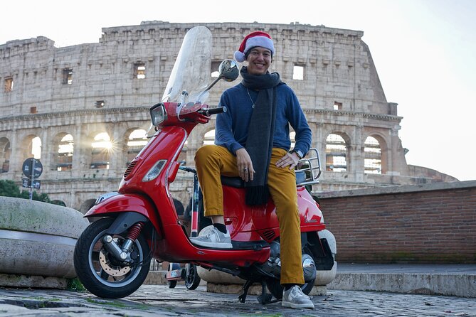 Vespa Tour in Rome with Pick up and Drop off - The Orange Garden and Rome from above