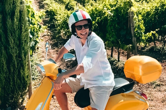 Vespa Tour with Lunch&Chianti Winery from Siena - Riding out of Siena on a Vespa