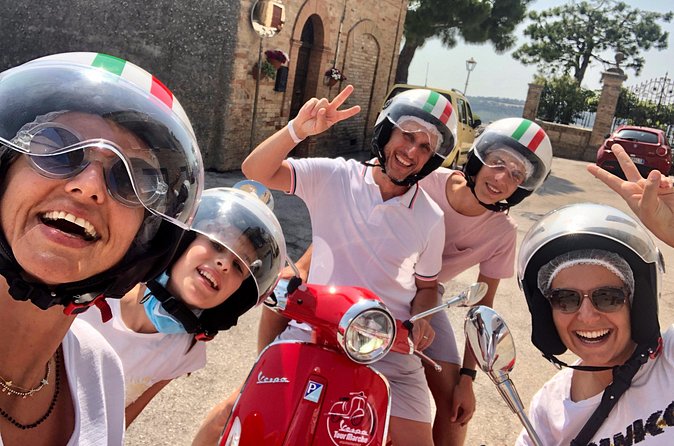 Vespa tour with written guide of Marche Riviera del Conero - What is included, and what you still need