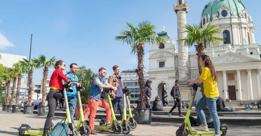 Vienna: Guided Tour by Kick Bike or E-Scooter with a Local - Choosing a kick bike or an e-scooter