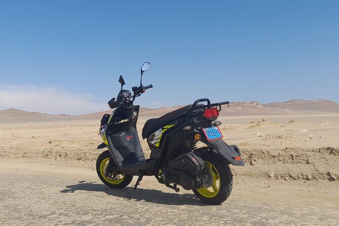 Visit the Paracas National Reserve on a SCOOTER - Playa Roja, the Red Sand Highlight