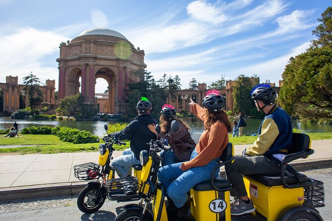 Wharf to Golden Gate Bridge - GoRide Electric Scooter Rentals - Returning to Fisherman’s Wharf